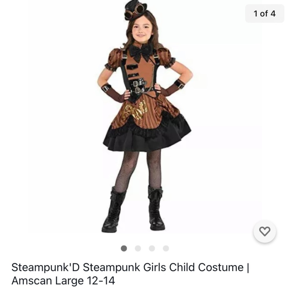 Steampunk’d costume